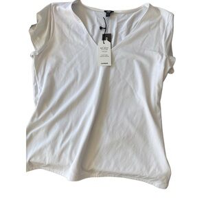 Express White Short Sleeve Women's Tee WITH TAGS!!